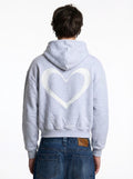 Hoodie LUMIS Love U – vue de dos – French Terry 420 GSM – streetwear français